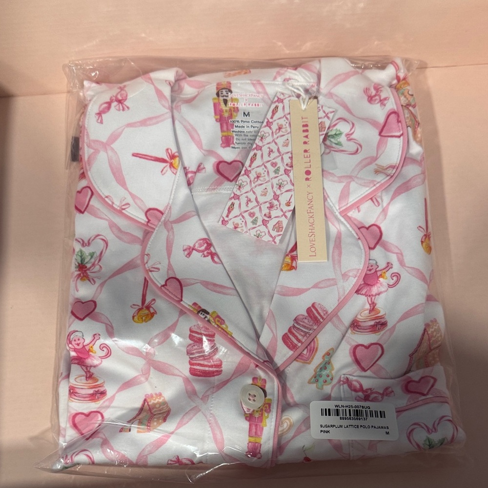 Love Shack Fancy x Roller Rabbit Christmas pajamas